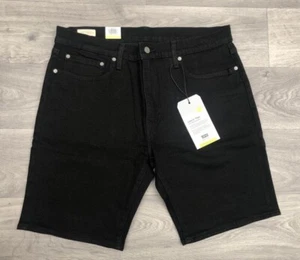 Pantalones Cortos Levis 405 Negros Denim Talla 29”-30 Largo 10” Verano Hipster Levi’s - Imagen 1 de 12