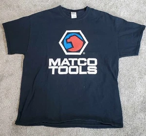 Vintage Matco Tools Racing Shirt Adult Mens XL Spell Out Logo Short Sleeve Faded - Picture 1 of 7