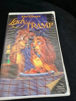 Lady and the Tramp Black Diamond The Classics (VHS, 1995) - Image 1 of 4