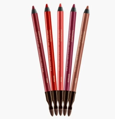 Delineador de labios panorámico de larga duración con reloj de arena 0,04 oz. Afilador W en caja elige tono Foto 1 de 4