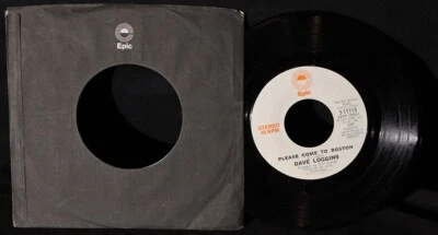 Dave Loggins-Please Come To Boston-Stereo-Mono DJ 45-Epic 5-1115-VTG '74 45-Slv! - Image 1 of 2