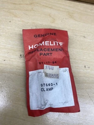 HOMELITE 97640-1  HANDLE BAR CLAMP - Image 1 of 2