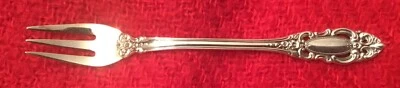 Towle Grand Duchess Sterling Seafood/Cocktail Fork 5 7/8” No Monogram. Exc. Cond - Image 1 of 2