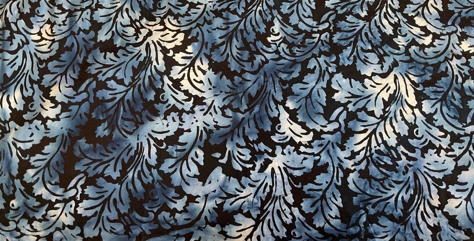 HOFFMAN CALIFORNIA INT BALI PINTURAS A MANO BATIK #L2575-524 - MOONSTRUCK-BY THE YARD Foto 1 de 1