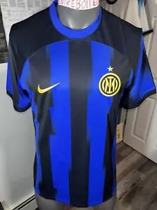 Nike Dri-FIT Inter Mailand 2023/24 Herren Größe L Heim Fußball Trikot Blau/Schwarz - Bild 1 von 5