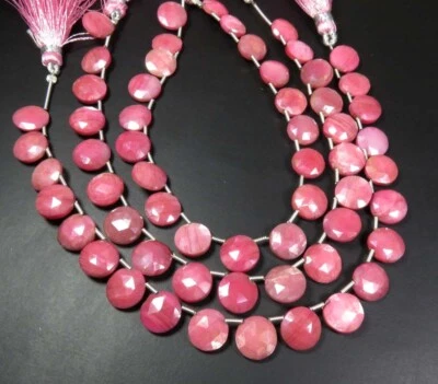 Naturale Mystic Luna Rivestito Moneta Sfaccettato Perline 9.5-10mm 8 " Filo - Immagine 1 di 4