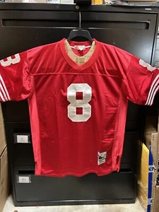 Steve Young san Francisco 49ers Mitchell & Ness 1994 Throwback Jersey sz 54 Red - Picture 1 of 11