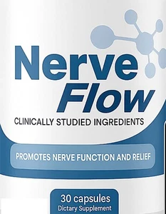 Nerve Flow Nerve Health and Fuction Support 30 Capsules Genuine Nerve Flow - Picture 1 of 1