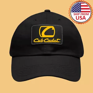 Gorra Cub Cadet Tractor Negra Ajustable Papá Talla Adulto - Imagen 1 de 2