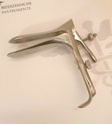 Spekulum GRAVES Fixierbar Speculum Vaginal Edelstahl Entenschnabel Grosse.S Matt