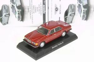 Kyosho 1/64 Bentley Turbo R red Bentley Minicar Collection1 - Picture 1 of 2