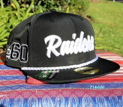 NFL On Field Oakland Las Vegas Raiders 2019 gorra ajustada New Era 59FIFTY Foto 1 de 4
