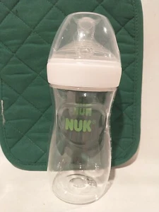 Nuk Simply Natural Baby Clear Bottle 10 Oz. bottle New OPEN BOX - Picture 1 of 7