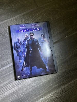 The Matrix (DVD, 1999) Keanu Reeves Laurence Fishburne Hugo Weaving - Image 1 of 4