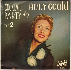 ANNY GOULD "COCKTAIL-PARTY N° 2" POP JAZZ 25 CM 1955 PATHE AT 1062 - Picture 1 of 2