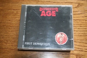 DEPRESSIVE AGE-" FIRST DEPRESSION" CD 1ST PRESS 1992 NO IFPI - Bild 1 von 3