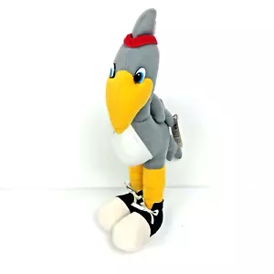 Vintage '91 SugarLoaf Gray Running Bird Woodpecker Plush Stuffed Animal Toy NWT - Picture 1 of 6