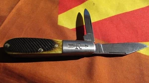 VINTAGE RUSSELL GREEN RIVER WORKS BARLOW SOLINGEN, GERMANY POCKET KNIFE - Picture 1 of 10