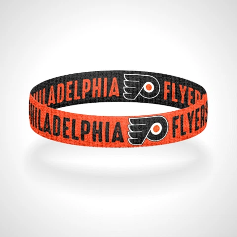 Reversible Philadelphia Flyers Bracelet Wristband Broad Street Bullies Cover