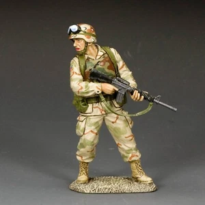 KING & COUNTRY BLACK HAWK DOWN BHD012 GUARDABOSQUES DEL EJÉRCITO DE EE. UU. CUBRIENDO LA PARTE TRASERA - Imagen 1 de 6