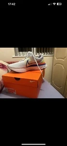 Size 10 - Nike React Infinity Run Flyknit 3 Low Platinum Racer Blue - Picture 1 of 5