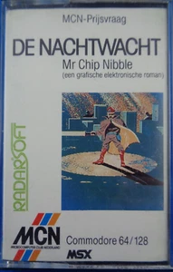COMMODORE 64/128 & MSX -- DE NACHTWACHT (RADARSOFT) - Picture 1 of 3