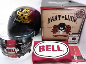 BELL Bullitt SE Hart Luck Gloss Metallic Bubbles Helmet with Smoke Shield & Box - Picture 1 of 10