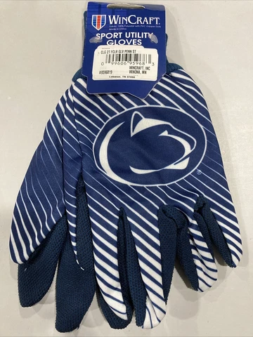 Penn State Nittany Lions PSU NCAA Adult Full Color Sport Utility Grip Gloves Cover