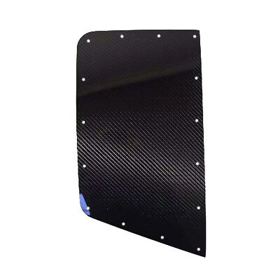 Placa protectora de ala trasera de fibra de carbono genuina Caterham - mano derecha, alta - Imagen 1 de 2