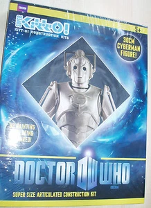 New Sealed Doctor Who Collectors Construction Figure Super Kitt-o! 30cm Cyberman - Picture 1 of 3