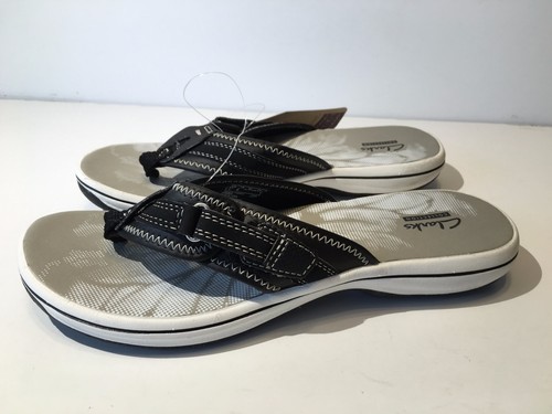 Clarks Sandali infradito da donna Brinkley Derry neri (846 849)