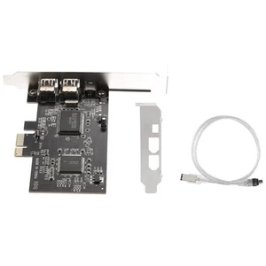Carte PCI-E PCI Express FireWire, carte contrôleur IEEE 1394 avec Firewire K6631 - Photo 1/9