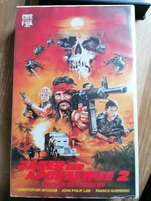 VHS RARITÄT: JÄGER DER APOKALYPSE 2 - ZURÜCK INS INFERNO (1985) - Bild 1 von 2