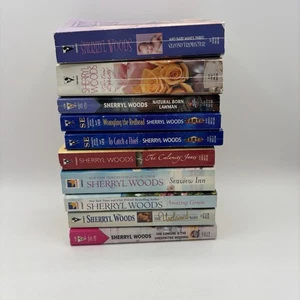Sherryl Woods PB Lot of 10 Books Harlequin Mira Silhouette Romance Novels - Picture 1 of 7