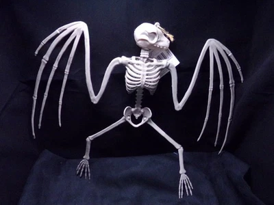 FORUM 12" BAT SKELETON FIGURE PROP ACCESSORY 79283 w/ MOVEABLE LIMBS - Image 1 of 4