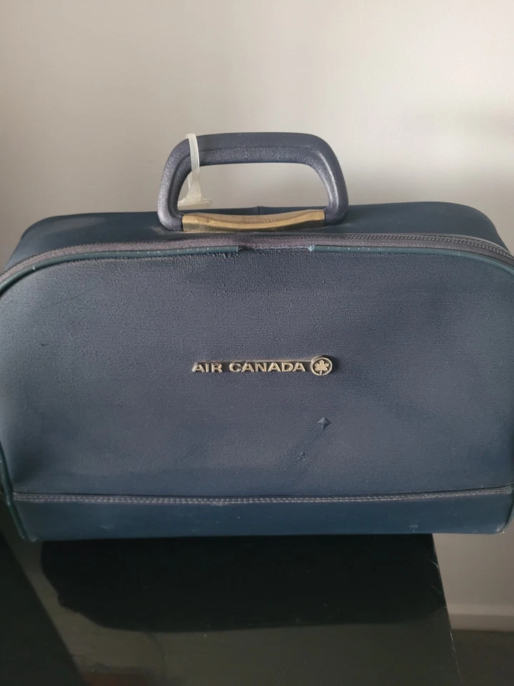Vintage Air Canada Airline  Travel Case Blue - Image 1 of 3