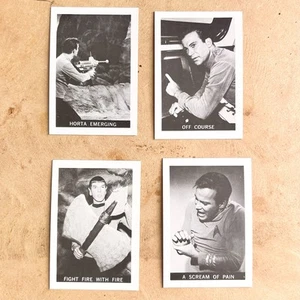 1967 Leaf Star Trek 4 Card Lot NM Card 9 19 46 64 - Picture 1 of 2