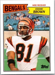 Eddie Brown Cincinnati Bengals 1987 Topps #189 - Picture 1 of 2