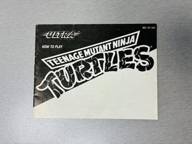 Teenage Mutant Ninja Turtles NES *Manual Only* (Nintendo Entertainment System)