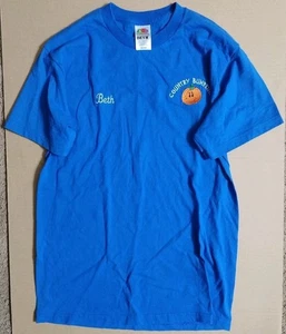 Vintage Fruit Of The Loom Best Herren M Kürbis Halloween 18 Grubenmaß Fleck - Bild 1 von 8