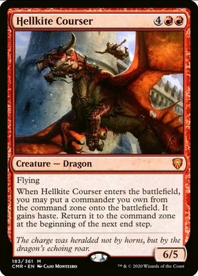 X 1 Hellkite Courser NM-M Commander Legends 183 MTG Magic The Gathering - Image 1 of 2