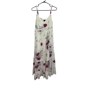 Torrid Blumen Maxikleid Damen Übergröße Sommer Romantisch Lagenlook Ärmellos - Bild 1 von 9