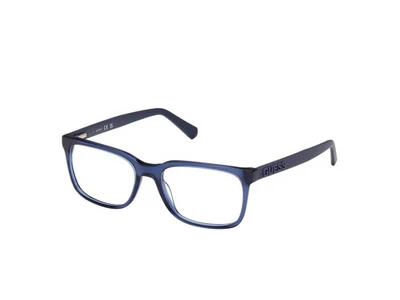 Occhiali da Vista Guess GU50187 090  blue 56/17/145 Uomo - Imagen 1 de 4