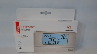 Emos Digital Room Thermostat With Opentherm Support - White 12.6 X 8.4 2.6 Cm - Image 1 of 4