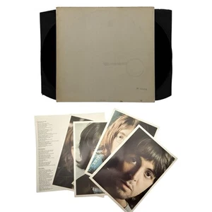 Beatles - White Album - 1968 UK Press Apple # Top Load (VG+) with All Inserts - Picture 1 of 11