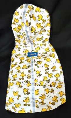 Jaqueta de chuva PEANUTS Woodstock filhote cachorro capa de chuva com capuz fantasia de Halloween MÉDIA - Imagem 1 de 4