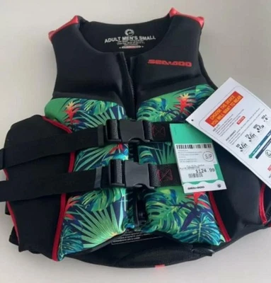 BRP SEADOO AIRFLOW ALOHA EDITION PFD (US/CA) ADULTOS HOMBRES PEQUEÑO FABRICANTE DE EQUIPOS ORIGINALES 2859600430 Foto 1 de 4