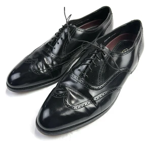 Florsheim Sabato elegante Schuhe schwarz Leder Oxford-Schuhe Budapester Herren Gr. 49 (14,5 US) - Bild 1 von 10