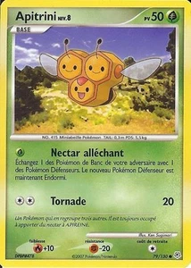 Carte Pokemon " APITRINI " Niv 8 Diamant & Perle PV 50 79/130 VF - Imagen 1 de 1