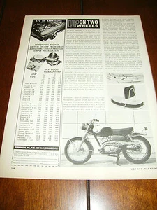 1965 TURBONIQUE SELF DRIVEN BLOWER ***ORIGINAL AD - Picture 1 of 1